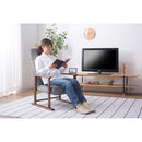 高座椅子 ハイバック リクライニング 高さ調節 背もたれ調整 ひじ掛け 肘つき 座椅子 椅子 チェアー 和室 洋室 【納期A】【azm-lss-35】