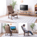 高座椅子 ハイバック リクライニング 高さ調節 背もたれ調整 ひじ掛け 肘つき 座椅子 椅子 チェアー 和室 洋室 【納期A】【azm-lss-35】