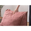 ソファ 大型 大きいサイズ ローソファ ポケット付き 収納 圧縮ソファ 椅子 ボリューム カバーリング コンパクト 背もたれ おしゃれ インテリア リビング 【納期A】【azm-lss-51】