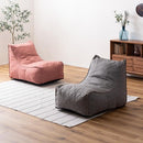 ソファ 大型 大きいサイズ ローソファ ポケット付き 収納 圧縮ソファ 椅子 ボリューム カバーリング コンパクト 背もたれ おしゃれ インテリア リビング 【納期A】【azm-lss-51】