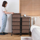 チェスト 4段 キャスター付き 引き出し 収納棚 収納ラック 衣類 雑貨 小物類 ダイニング 玄関 寝室 洗面所 ランドリー シンプル おしゃれ カジュアル 【納期B】【azm-mip-574】