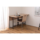 バタフライテーブル 120 天板 伸縮 折りたたみ 折り畳み バタフライ天板 ダイニングテーブル 4人 四人掛け デスク 机 おしゃれ 北欧 ナチュラル スチール 脚 黒 【納期A】【azm-mip-61】