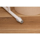 ハンガーラック スリム シンプル スチール製 シャープ 使いやすい 頑丈 フレーム グレー ホワイト 白 ハンガースタンド パイプ 固定脚 インダストリアル コート 【納期B】【azm-mip-64】