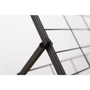 シューズラック スリッパラック マガジンラック 収納 棚 グレー 白 ホワイト 玄関 リビング 折り畳み 折りたたみ スチール コレクションラック ディスプレイ 【納期B】【azm-mip-68】