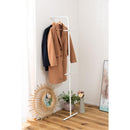 ハンガーラック コートハンガー スリム おしゃれ スタイリッシュ 壁掛け 立て掛け 壁面 リビング 一人暮らし ひとり暮らし ワンルーム 省スペース インテリア 白 【納期B】【azm-mip-70】