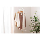 ハンガーラック コートハンガー スリム おしゃれ スタイリッシュ 壁掛け 立て掛け 壁面 リビング 一人暮らし ひとり暮らし ワンルーム 省スペース インテリア 白 【納期B】【azm-mip-70】