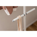 ハンガーラック コートハンガー スリム おしゃれ スタイリッシュ 壁掛け 立て掛け 壁面 リビング 一人暮らし ひとり暮らし ワンルーム 省スペース インテリア 白 【納期B】【azm-mip-70】