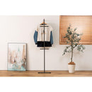 ハンガーラック コートハンガー スリム おしゃれ スタイリッシュ 壁掛け 立て掛け 壁面 リビング 一人暮らし ひとり暮らし ワンルーム 省スペース インテリア 白 【納期B】【azm-mip-70】