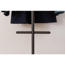 ハンガーラック コートハンガー スリム おしゃれ スタイリッシュ 壁掛け 立て掛け 壁面 リビング 一人暮らし ひとり暮らし ワンルーム 省スペース インテリア 白 【納期B】【azm-mip-70】