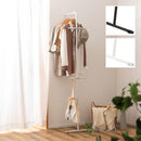 ハンガーラック コートハンガー スリム おしゃれ スタイリッシュ 壁掛け 立て掛け 壁面 リビング 一人暮らし ひとり暮らし ワンルーム 省スペース インテリア 白 【納期B】【azm-mip-70】