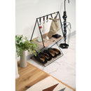 ハンギングラック 吊り下げ フック 収納 ワゴン ラック 棚 折りたたみ 折り畳み 玄関 リビング ガレージ おしゃれ カジュアル インテリア アウトドア キャンプ 【納期B】【azm-mip-72】