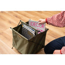 収納バスケット カゴ かご 小物入れ 折り畳み 折りたたみ リビング 玄関 ダイニング 寝室 子供部屋 書斎 お菓子入れ スリッパスタンド マガジンラック 持ち運び 【納期A】【azm-mip-76】