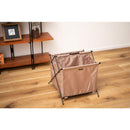 収納バスケット カゴ かご 小物入れ 折り畳み 折りたたみ リビング 玄関 ダイニング 寝室 子供部屋 書斎 お菓子入れ スリッパスタンド マガジンラック 持ち運び 【納期A】【azm-mip-76】