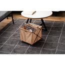 収納バスケット カゴ かご 小物入れ 折り畳み 折りたたみ リビング 玄関 ダイニング 寝室 子供部屋 書斎 お菓子入れ スリッパスタンド マガジンラック 持ち運び 【納期A】【azm-mip-76】