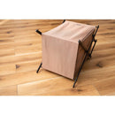 収納バスケット カゴ かご 籠 カバン 小物入れ 折り畳み 折りたたみ リビング 玄関 ダイニング 寝室 子供部屋 書斎 お菓子 雑貨 スリッパ 本 書類 持ち運び 便利 【納期B】【azm-mip-77】