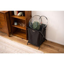 収納バスケット カゴ かご 籠 カバン 小物入れ 折り畳み 折りたたみ リビング 玄関 ダイニング 寝室 子供部屋 書斎 お菓子 雑貨 スリッパ 本 書類 持ち運び 便利 【納期B】【azm-mip-77】