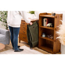 収納バスケット カゴ かご 籠 カバン 小物入れ 折り畳み 折りたたみ リビング 玄関 ダイニング 寝室 子供部屋 書斎 お菓子 雑貨 スリッパ 本 書類 持ち運び 便利 【納期B】【azm-mip-77】