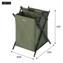 収納バスケット カゴ かご 籠 カバン 小物入れ 折り畳み 折りたたみ リビング 玄関 ダイニング 寝室 子供部屋 書斎 お菓子 雑貨 スリッパ 本 書類 持ち運び 便利 【納期B】【azm-mip-77】