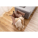 収納バスケット カゴ かご 籠 カバン 小物入れ 折り畳み 折りたたみ リビング 玄関 ダイニング 寝室 子供部屋 書斎 お菓子 雑貨 スリッパ 本 書類 持ち運び 便利 【納期B】【azm-mip-77】