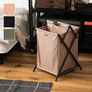 収納バスケット カゴ かご 籠 カバン 小物入れ 折り畳み 折りたたみ リビング 玄関 ダイニング 寝室 子供部屋 書斎 お菓子 雑貨 スリッパ 本 書類 持ち運び 便利 【納期B】【azm-mip-77】