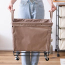 バスケットワゴン キャスター付き 収納 棚 ラック 玄関 寝室 洗面所 ランドリー シンプル おしゃれ カジュアル 収納ワゴン バスケット 入れ物 【納期B】【azm-mip-78】