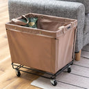 バスケットワゴン キャスター付き 収納 棚 ラック 玄関 寝室 洗面所 ランドリー シンプル おしゃれ カジュアル 収納ワゴン バスケット 入れ物 【納期B】【azm-mip-78】