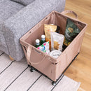 バスケットワゴン キャスター付き 収納 棚 ラック 玄関 寝室 洗面所 ランドリー シンプル おしゃれ カジュアル 収納ワゴン バスケット 入れ物 【納期B】【azm-mip-78】