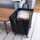 バスケットワゴン キャスター付き 収納 棚 ラック 玄関 寝室 洗面所 ランドリー シンプル おしゃれ カジュアル 収納ワゴン バスケット 入れ物 【納期B】【azm-mip-78】