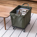 バスケットワゴン キャスター付き 収納 棚 ラック 玄関 寝室 洗面所 ランドリー シンプル おしゃれ カジュアル 収納ワゴン バスケット 入れ物 【納期B】【azm-mip-78】