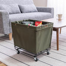 バスケットワゴン キャスター付き 収納 棚 ラック 玄関 寝室 洗面所 ランドリー シンプル おしゃれ カジュアル 収納ワゴン バスケット 入れ物 【納期B】【azm-mip-78】