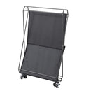 ワゴン サイドワゴン 2段 キャスター付き 折りたたみ 折り畳み ワゴン ラック 棚 シンプル コンパクト スリム 収納 すき間 隙間 【納期B】【azm-mip-82】