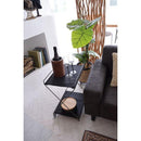 ワゴン サイドワゴン 2段 キャスター付き 折りたたみ 折り畳み ワゴン ラック 棚 シンプル コンパクト スリム 収納 すき間 隙間 【納期B】【azm-mip-82】