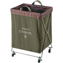 ランドリーバスケット キャスター付き 折りたたみ 折り畳み 収納バック 収納バッグ 収納ボックス かご 洗濯物入れ 小物入れ おしゃれ カジュアル 取っ手つき 【納期B】【azm-mip-84】