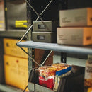 シェルフ 折りたたみ 折り畳み 棚 ラック 小物収納 リビング サイドテーブル カジュアル アメリカン 無骨 インダストリアル ガレージ 車庫 倉庫 【納期B】【azm-mip-93】