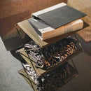 シェルフ 折りたたみ 折り畳み 棚 ラック 小物収納 リビング サイドテーブル カジュアル アメリカン 無骨 インダストリアル ガレージ 車庫 倉庫 【納期B】【azm-mip-93】