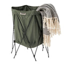 バスケット カゴ かご 籠 収納 ラック 洗濯物入れ ランドリーバスケット 折りたたみ 折り畳み キャンプ アウトドア 携帯 持ち運び スリム コンパクト 【納期B】【azm-mip-98】