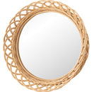 鏡 壁掛け ミラー おしゃれ 丸 トイレ 玄関 アジアン 韓国風 リゾート ナチュラル カフェ風 カントリー リビング ダイニング 木製 円形 サークル ラウンド型 【納期B】【azm-mr-716】