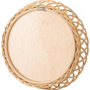 鏡 壁掛け ミラー おしゃれ 丸 トイレ 玄関 アジアン 韓国風 リゾート ナチュラル カフェ風 カントリー リビング ダイニング 木製 円形 サークル ラウンド型 【納期B】【azm-mr-716】