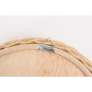 鏡 壁掛け ミラー おしゃれ 丸 トイレ 玄関 アジアン 韓国風 リゾート ナチュラル カフェ風 カントリー リビング ダイニング 木製 円形 サークル ラウンド型 【納期B】【azm-mr-716】