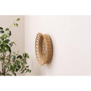 鏡 壁掛け ミラー おしゃれ 丸 トイレ 玄関 アジアン 韓国風 リゾート ナチュラル カフェ風 カントリー リビング ダイニング 木製 円形 サークル ラウンド型 【納期B】【azm-mr-716】