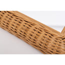 鏡 壁掛け 卓上 置き型 おしゃれ トイレ 玄関 韓国風 ウォールミラー アジアン リゾート ナチュラル カフェ風 カントリー リビング 木製 長方形 小さめ 小型 【納期B】【azm-mr-719】