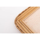 鏡 壁掛け 卓上 置き型 おしゃれ トイレ 玄関 韓国風 ウォールミラー アジアン リゾート ナチュラル カフェ風 カントリー リビング 木製 長方形 小さめ 小型 【納期B】【azm-mr-719】