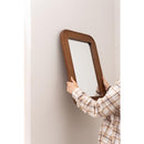 鏡 壁掛け ミラー 壁面 ウォールミラー アジアン アンティーク調 レトロ 和風 ラタン アート インテリア 木製 フレーム 天然木 縁 枠 ナチュラル 長方形 角型 【納期B】【azm-mr-811】
