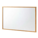 ウォールミラー 壁掛け ミラー 鏡 大型 シンプル 木製 フレーム 天然木 北欧 ナチュラル カジュアル インテリア 【納期A】【azm-mtk-311】