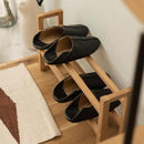 スリッパラック スリッパ収納 スリッパスタンド スリッパホルダー 玄関収納 エントランス 天然木 木製 ナチュラル おしゃれ コンパクト 省スペース 無垢材 北欧 【納期B】【azm-mtk-315】