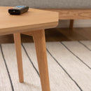 リビングテーブル 八角形 八角 オクタゴン センターテーブル ローテーブル おしゃれ 北欧 木製 シンプル カントリー調 天然木 ナチュラル カフェ風 使いやすい 【納期B】【azm-mtk-325】