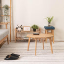 リビングテーブル 八角形 八角 オクタゴン センターテーブル ローテーブル おしゃれ 北欧 木製 シンプル カントリー調 天然木 ナチュラル カフェ風 使いやすい 【納期B】【azm-mtk-325】