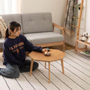 リビングテーブル 八角形 八角 オクタゴン センターテーブル ローテーブル おしゃれ 北欧 木製 シンプル カントリー調 天然木 ナチュラル カフェ風 使いやすい 【納期B】【azm-mtk-325】