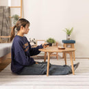 リビングテーブル 八角形 八角 オクタゴン センターテーブル ローテーブル おしゃれ 北欧 木製 シンプル カントリー調 天然木 ナチュラル カフェ風 使いやすい 【納期B】【azm-mtk-325】