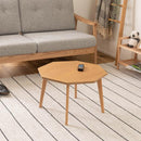 リビングテーブル 八角形 八角 オクタゴン センターテーブル ローテーブル おしゃれ 北欧 木製 シンプル カントリー調 天然木 ナチュラル カフェ風 使いやすい 【納期B】【azm-mtk-325】